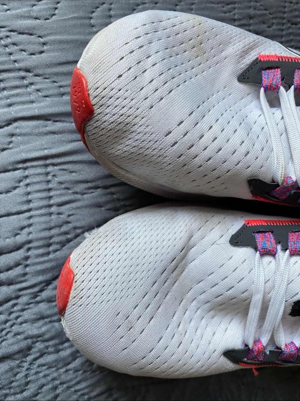 Nike White Black Pink Accent Running Shoes
